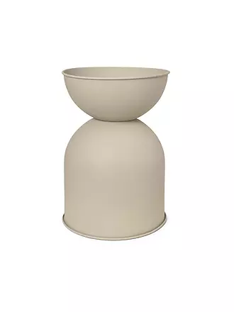 FERM LIVING | Pot de fleurs - Hourglass Pot Medium Beige |